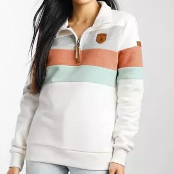 Wanakome Color block Sweatshirt - Picture 1 of 4